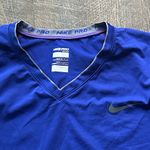 Nike Pro, women's vibrant blue‎ fitted long sleeve athletic shirt Size X Large Purple Photo 1