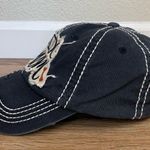 Dog Mom Distressed Black Adjustable Strapback Hat Photo 5