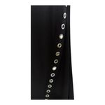 Calvin Klein  Black Silver Embellished Ring Sleeveless Dress Size 4 Whimsigoth Photo 3