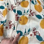 Trovata Quincy Blouse orange fruit womens Beige (small) peasant boho casual Photo 6