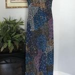 RAINDROPS Maxi Dress Women's Medium Summer Sleeveless Adjustable Strap Sheath Photo 4