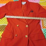 American Vintage Atrium Collection Size 10 Vintage Red Elegant Professional Retro Suit Dress Photo 5