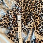 Jolt Women's Size XL Leopard Print Linen Blend Paperbag Tie Waist Casual Shorts Photo 6