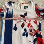 Maeve Anthropologie  Anthousai Floral Knit Sweater Dress Bell Sleeves Size XS Photo 8