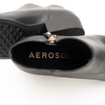 Aerosoles Collaroy Black Leather Ankle Booties Size 10M Photo 11