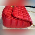 Michael Kors  Red Quilted Crossbody Bag Photo 3