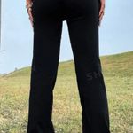 SheIn EZwear Y2k Flap Pocket Side Boot-Cut Leg Pants Photo 3