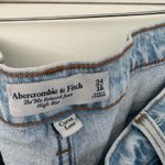 Abercrombie & Fitch Women’s 34 Assymetrical Cross Waist 90s Relaxed Jean Curve L Photo 3