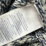 CHAPS Petite Blue Marled Yarn Knit Cowl Neck Sweater Size XL Cotton Blend Cozy Photo 3