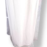 Vintage 70s Sheer White Lace Trim Maxi Nightgown Made In USA Eternal Romantic Size M Photo 3