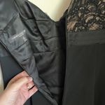 Carmen Marc Valvo Black Illusion Lace Cocktail Dress Mad Men Goth Old Money Sz 8 Photo 12