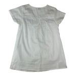 Funky People women's medium White Top with Colorful Accents granny square pocket Photo 1