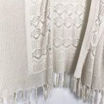 st. john's bay Kimono Womens 1X Open Knit Relaxed Western Boho Festival Hippie Photo 5