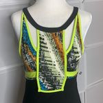 Urban Outfitters UO Sparkle & Fade Retro Neon Blast Bodycon Mini Dress Size XS Photo 2