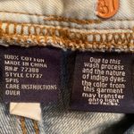 Madewell  blue denim high rise roll leg Mom shorts zip fly size 27 Photo 4