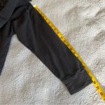 J.Crew  Vintage Cotton Terry Turtleneck Shirt Womens L Large Black Top Photo 6