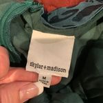 Skylar + Madison  Mini dress Forest Green Print size medium Photo 5