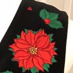 Westbound Women’s Christmas Vintage Velvet Vest by Size MP Photo 1