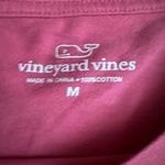 Vineyard Vines Size Medium Long Sleeve Pink Lacrosse Pocket Tee Shirt Photo 6