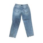 No Boundaries  Jeans Juniors Sz 11 High Rise Distressed Light Wash Stretch Ankle Photo 1