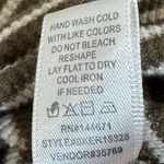 BKE  M Ribbed Thermal Henley Top Olive Stripe Y2K Layering Indie Grunge Photo 9