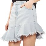 Topshop MOVING SALE -  Moto Assymetrical Skirt Photo 3