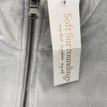 Soft Surroundings Auberon Mini Dress Coziest Zip Up Tunic Pullover Silver NEW S Photo 7