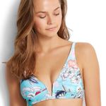 Seafolly NWT X Revolve Modern Love Longline Tri Bikini Top Photo 0