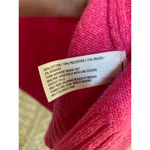 Wild Fable  Cardigan Bright Rose Hot Pink 3 Button Barbie Preppy Academia Autumn Photo 5