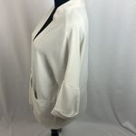 H&M Divided Elegant Cream Open-Front Cardigan blouse woman’s size small Photo 2