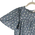 Tuckernuck Hyacinth House Romy Blue Floral Mini Tiered Dress Preppy Womens XS Photo 2