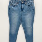 Sonoma Jeans Women 8 Blue Medium Wash Denim Curvy Skinny Cotton Blend Photo 8