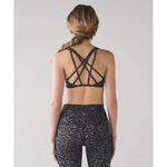 Lululemon Free To Be Tranquil Bra Iridescent Multi Black Size 10 Athleisure Yoga Photo 1