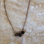 Banana Republic New  necklace gold black diamond Photo 5
