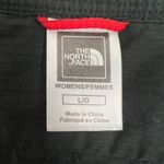 The North Face 1/2 Button Long Sleeve Black Top Size Large Photo 1