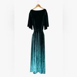 Baltic Born  Meghan Velvet Maxi Wrap Dress | Sz XXXL |Deep Green | Photo 2