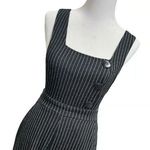 UO Urban Outfitters Pheobe black pinstripe jumpsuit S Photo 0