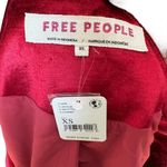 Free People  Red Velvet Ashby Blazer Photo 9