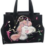 Coach  Customized Black Fabric Shoulder Bag Photo 0