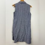 Magaschoni  Blue 100% Linen dress Size S Photo 5