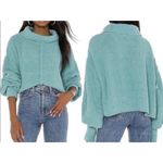 Free People Be Yours Blue Sweater Large Photo 1