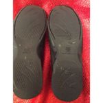 Duck head  Black Leather womens slip on loafers Size 7.5 Brazil Photo 8