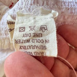 Savana White Red Embroidered Ethnic Festival Long Sleeves Top SZ M #2490 White Photo 10