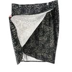 RipSkirt Hawaii Wrap Skirt Womens XL Charcoal Shibori Butterfly Length 3 Beach Black Photo 2