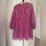 J. Marie Piper Pink Floral Long Sleeve Dress Photo 5