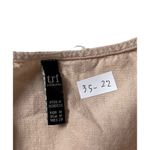 ZARA  Peach Tie Front Flutter Sleeve Crop Top Women's Size Medium | 35-22 Photo 2