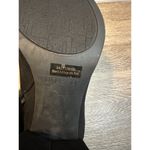 Unisa  Floral Embroidered Booties Black Faux Suede Size 7.5 Women’s Boho Country Photo 6