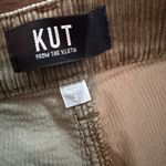 Kut From The Kloth Corduroy Wide Leg Pants Trousers Size 4 Brown Tan Photo 4