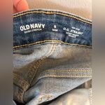 Old Navy Medium Wash  O.G. Straight High Rise Jeans - 8 short, extra stretch Photo 3