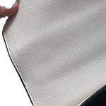 Dune London White Saffiano Leather Leopard Print Calf Hair Fur Trimmed Hand Bag Photo 11